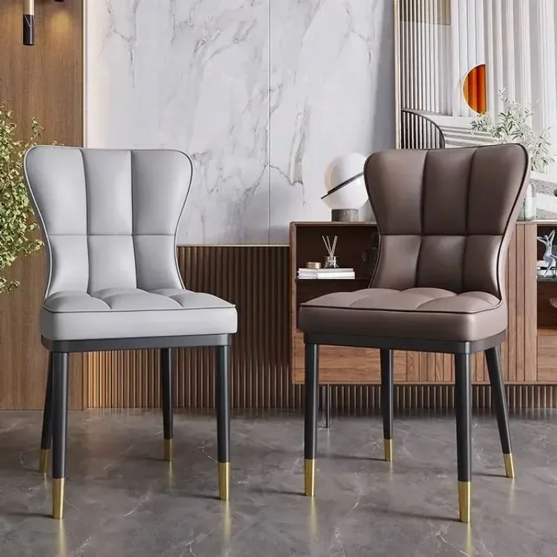 Light Luxury, Soft Bag, Dining Chair, Living Room, Nordic, Restaurant, Coffee, Hotel, Stool, Chair, Backrest, Household