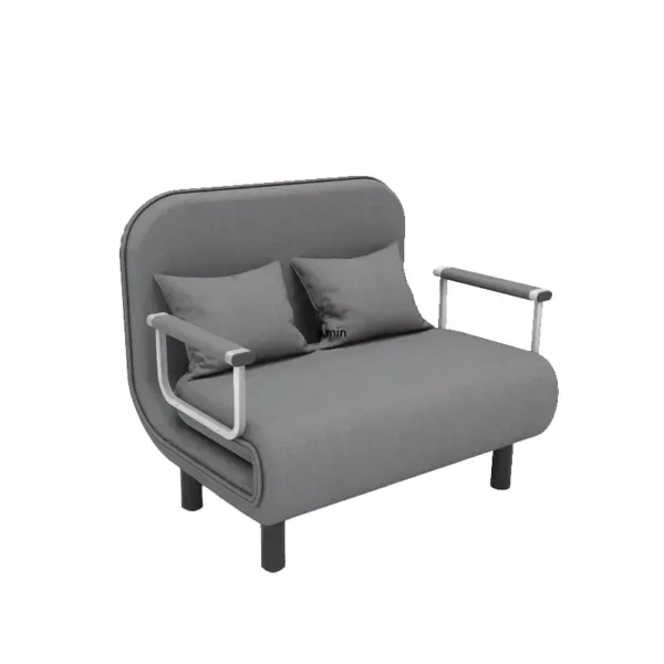 Luxury Grey Simple Folding Sofa Bed Apartment Small Family Simple Reclining Chair Single Folding Sofa Bed 2023 Dropshopping - Image 5