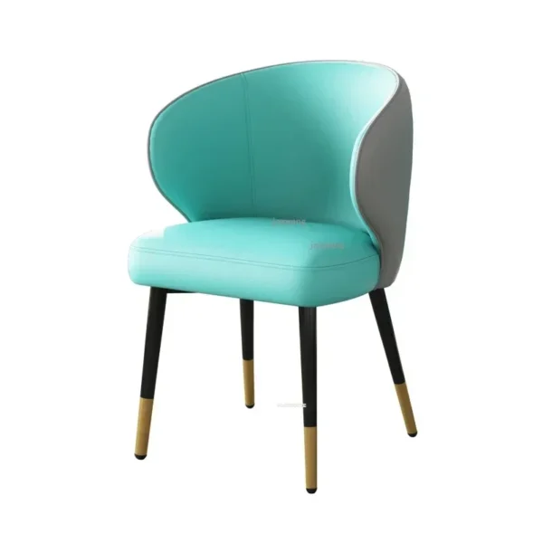 Nordic Dining Room Sets Modern Kitchen Furniture Table and chair Combination Light Luxury Dining Table Set Backrest Dining Chair - Image 5