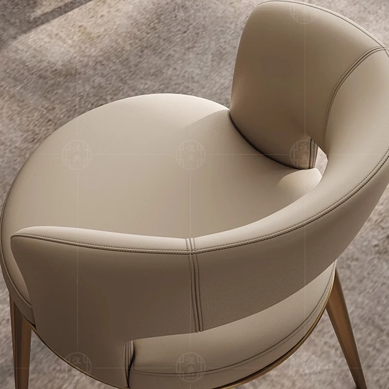 Italian Style Living Room Designer Dining Chairs Bedroom Restaurant Modern Dining Chairs Coffee Shop Home Furniture Cadeira HBDC - Image 5