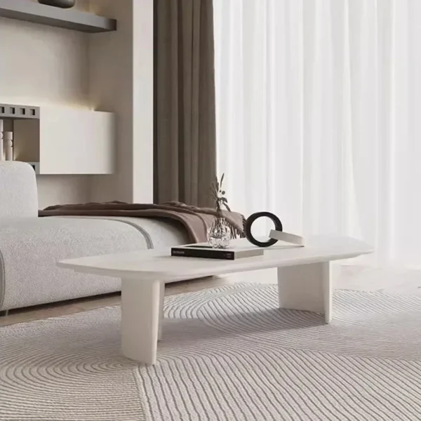 Square Elegant Coffee Table Living Room Nordic Cute Cute Coffee Tables Classic Simple Mesas De Centro Para Sala Home Furniture - Image 5