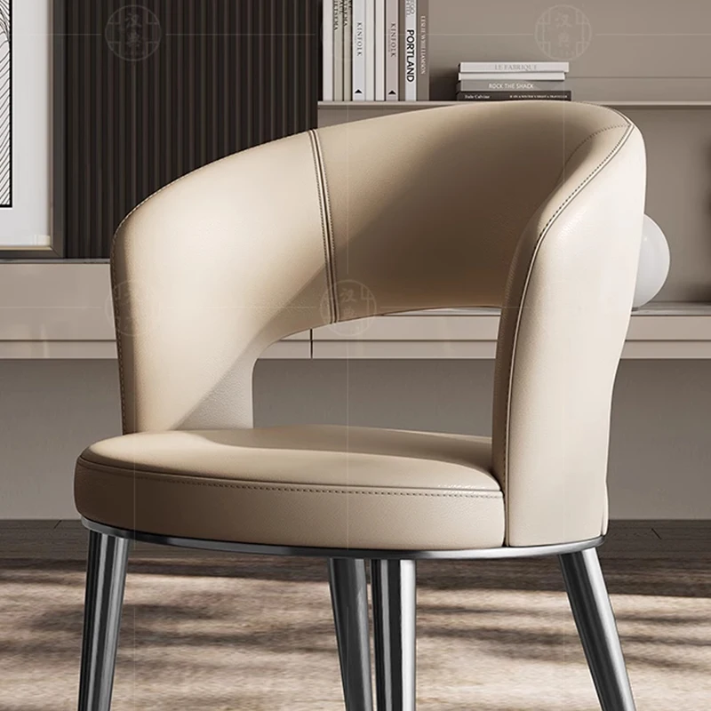 Italian Style Living Room Designer Dining Chairs Bedroom Restaurant Modern Dining Chairs Coffee Shop Home Furniture Cadeira HBDC - Image 3