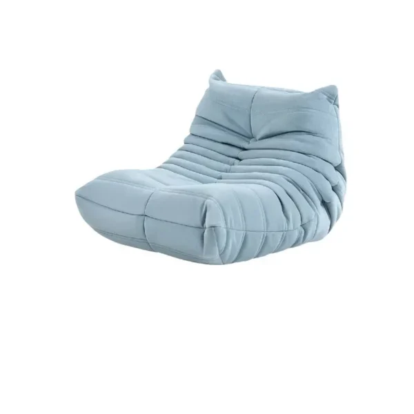 Unique Original Togo Style Leather Sofa Reclining Lazy Kids Seat Buttery Soft Replica Style Leather Sofa with Comfy Cushions - Image 5
