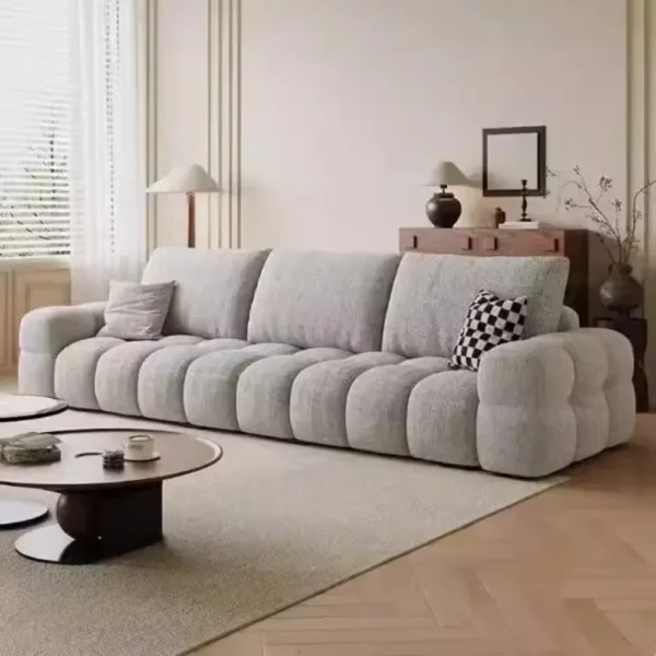Plush Minimalist Living Room Sofas Classic Family Designer Reclining Sofa Relaxing Foot Stool Woonkamer Banken Home Decoration - Image 3