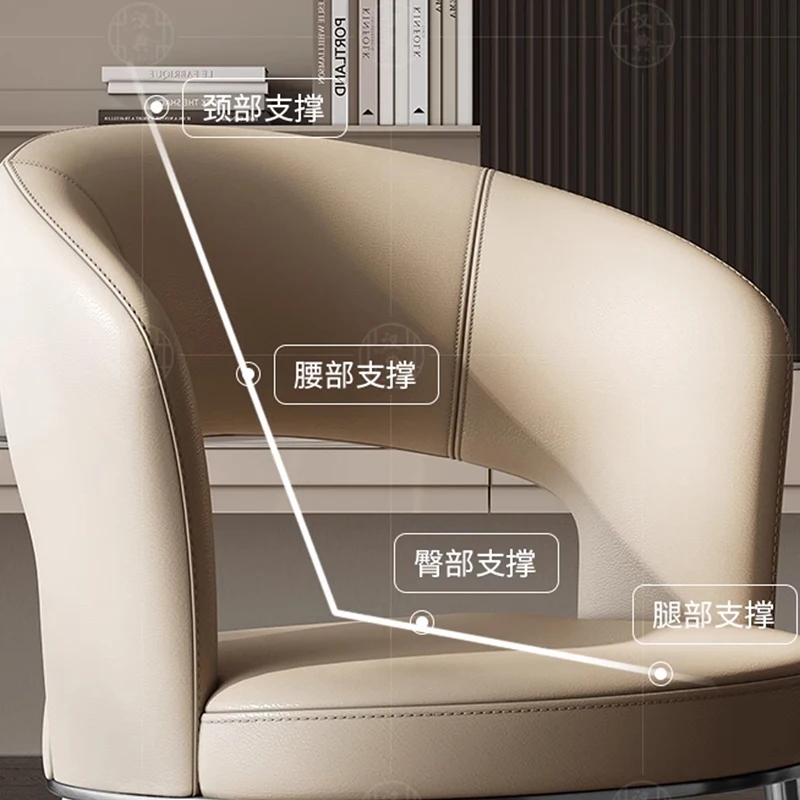 Italian Style Living Room Designer Dining Chairs Bedroom Restaurant Modern Dining Chairs Coffee Shop Home Furniture Cadeira HBDC - Image 4