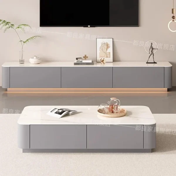 Decoration Accessories Coffee Table Luxury Modern Wood Nordic Living Room Side Table Small Mesa Auxiliar Entrance Hall Furniture - Image 3