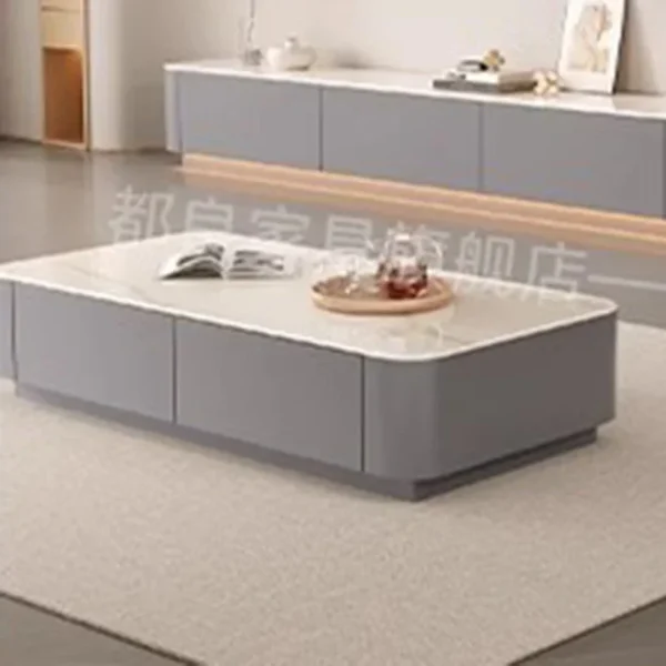 Decoration Accessories Coffee Table Luxury Modern Wood Nordic Living Room Side Table Small Mesa Auxiliar Entrance Hall Furniture - Image 2
