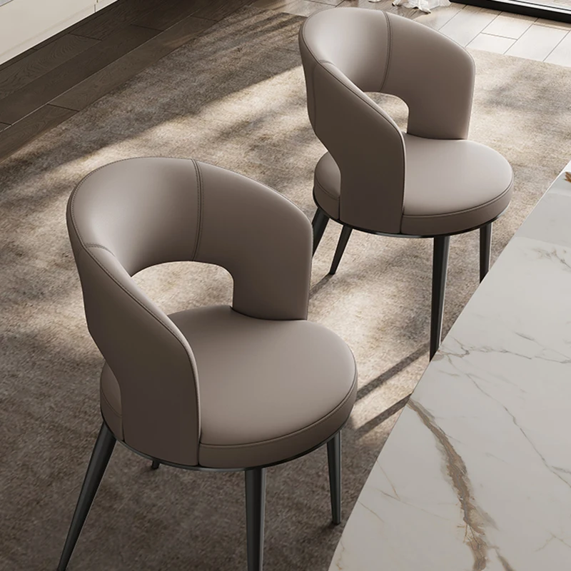 Italian Style Living Room Designer Dining Chairs Bedroom Restaurant Modern Dining Chairs Coffee Shop Home Furniture Cadeira HBDC - Image 2