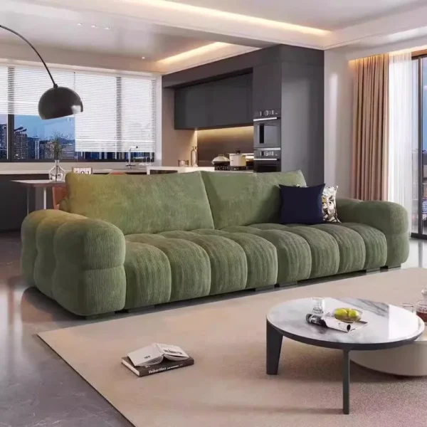 Plush Minimalist Living Room Sofas Classic Family Designer Reclining Sofa Relaxing Foot Stool Woonkamer Banken Home Decoration - Image 2